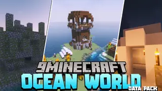 Ocean Only World Data Pack (1.18.1, 1.17.1) – Water World