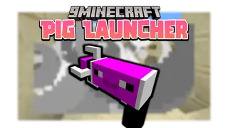 Pig Launcher Data Pack (1.18.2, 1.17.1) – Explosive Pigs