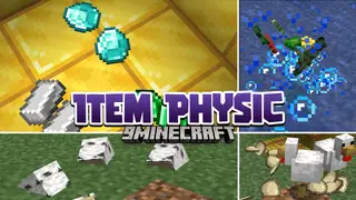 Item Physic Data Pack (1.18.2, 1.18.1) – Realistic Item Drops