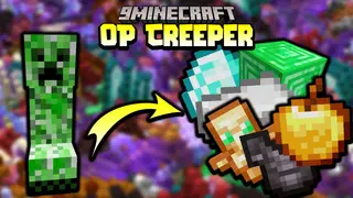 Minecraft But Creepers Give OP Loots Data Pack (1.18.2, 1.17.1)