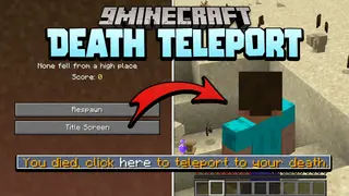 Last Death TP Data Pack (1.18.2, 1.17.1) – Return to Your Last Death