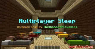 Multiplayer Sleep Data Pack 1.17.1, 1.15.2 (Skip Day Without Forcing Everyone To Sleep)