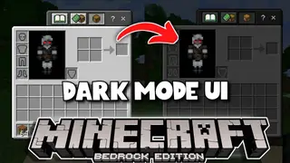 Dark Mode Resource Pack (1.21, 1.20) – MCPE/Bedrock