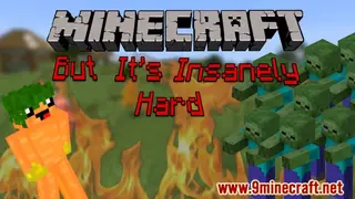 Minecraft But It's Insanely Hard Data Pack (1.16.5, 1.15.2) – Harder than Hardcore