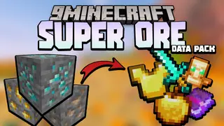 Minecraft But Every Ore Is Super Data Pack (1.18.2, 1.17.1)