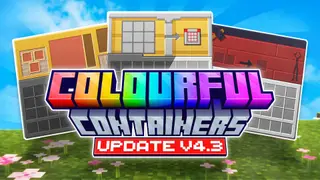 Colourful Containers BE Texture Pack (26.x, 1.21) – MCPE/Bedrock