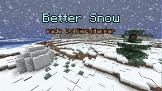 Better Snow Data Pack (1.15.2) – It's Snowy Out Side