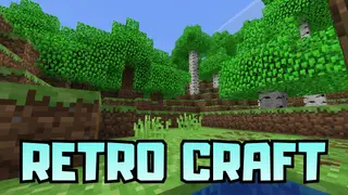 Retro Craft Texture Pack (1.21, 1.20) – MCPE/Bedrock