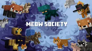 Meow Society Texture Pack (26.x, 1.21) – MCPE/Bedrock