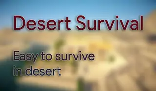Desert Survival Data Pack (1.17.1, 1.13.2) – How to Survive in Desert