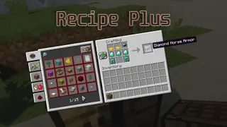 Recipe Plus Data Pack (1.14.4, 1.13.2) – Better Recipes, Stackable Items