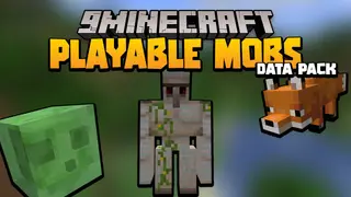 Minecraft But We Play As Mobs Data Pack (1.18.2, 1.17.1) – Playable Mobs