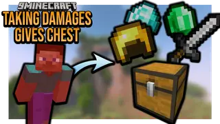 Minecraft But Taking Damage Gives End City Loot Chests Data Pack (1.18.2, 1.17.1)