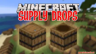 Supply Drops Data Pack (1.18.2, 1.17.1) – Airdrops in Minecraft