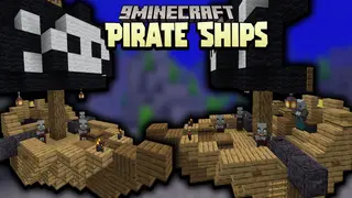 Pirate Ships Data Pack (1.18.2, 1.17.1) – Hostile Pillager Ship