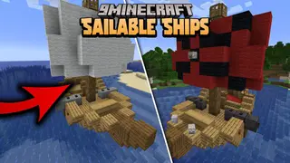 Sailable Custom Ships Data Pack (1.18.2, 1.17.1) – Ships with Cannons