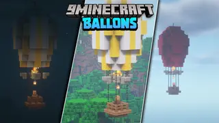 Balloons Data Pack (1.18.2) – Hot-air Balloons