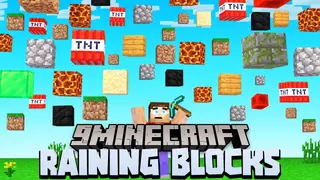 Minecraft But It's Raining Random Blocks Data Pack (1.18.2, 1.17.1)