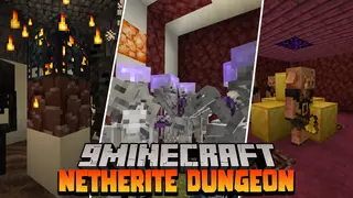 Netherite Dungeons Data Pack (1.18.2, 1.17.1) – Various Dungeons