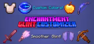 Enchantment Glint Customizer Texture Pack (26.x, 1.21) – MCPE/Bedrock