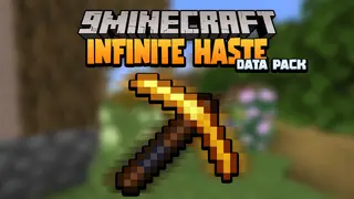 Minecraft But You Have Infinite Haste Data Pack (1.18.1, 1.17.1) – Unlimited Haste Effect