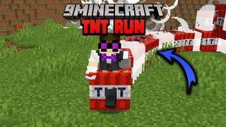Minecraft But TNT Data Pack 1.18.1, 1.17.1 (TNT Run)