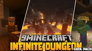 Infinite Dungeon Data Pack 1.18.1, 1.17.1 (Dungeon Crawling)