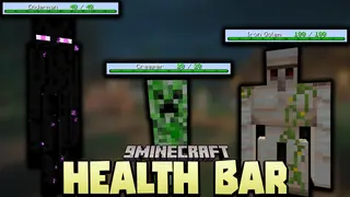 Mob Health Bar Data Pack 1.18.1, 1.17.1 (Health Indicator)
