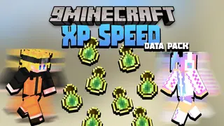 Minecraft But XP Equals Speed Data Pack 1.18.1, 1.17.1 (Lightning Fast)