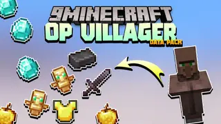 Villager Drop OP Items Data Pack 1.18.1, 1.17.1 (OP Villager)
