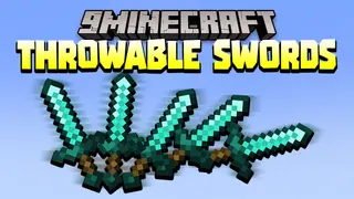 Throwable Swords Data Pack 1.18.1, 1.17.1 (Ranged Weapon)