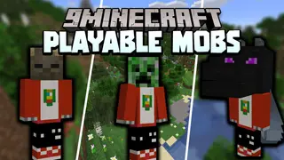 Minecraft But You Can Control The Mobs Data Pack 1.18.1 (Transforming, Morphing)