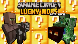 Mobs Drop Lucky Blocks Data Pack 1.18.1, 1.17.1 (Lucky Mobs)