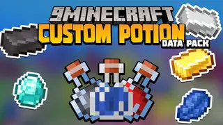 Custom Potion Data Pack 1.18.1, 1.17.1 (Unique, OP)
