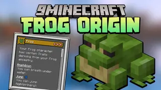 Frog Origin Data Pack 1.18.1, 1.17.1 (Becomes a Frog)