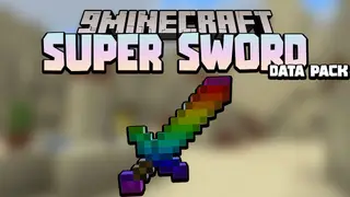 Minecraft But You Can Craft Super Sword Data Pack 1.18.1 (OP Sword)
