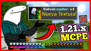 SalvaLoader Texture Pack (26.x, 1.21) – MCPE/Bedrock