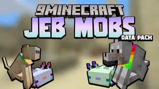 Jeb_ Data Pack 1.17.1 (Rainbow Mobs)
