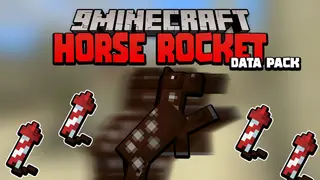 Horse Rockets Data Pack 1.18, 1.17.1 (Simple Speed Boost)