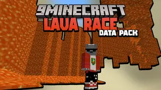 Minecraft But Lava Is Chasing You Data Pack 1.17.1 (Lava Race)