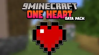 Minecraft But You Only Have One Heart Data Pack 1.16.5 (Impossible Challenge)