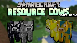 Minecraft But Cows Make Ore Not Milk Data Pack 1.17.1 (Resource Cows)