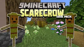 Scarecrow Data Pack 1.17.1 (Halloween Decoration)