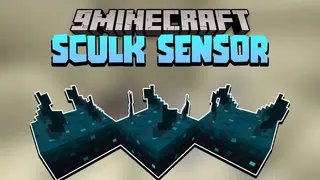 Caves And Cliffs Expansion Pack: Sculk Sensor Data Pack 1.17.1 (New Block)