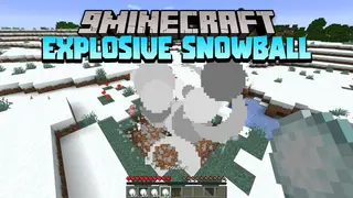 Explosive Snowballs Data Pack 1.17.1 (Deadly Weapon)