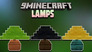 Lamps Data Pack 1.17.1 (New Block)