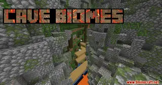 Cave Biomes Data Pack 1.17.1, 1.16.5 (Bring More Fantastic Caves Into Your Minecraft World)