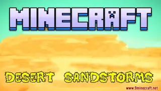 Desert Sandstorms Data Pack 1.16.5, 1.15.2 (Add Weather to Desert Biome)