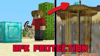 AFK Protection Data Pack 1.16.5, 1.15.2 (Avoid Taking Damage While Idling)