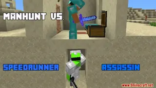 Manhunt vs. (Speedrunner vs. Assassin) Data Pack (Brutal Hide and Seek)